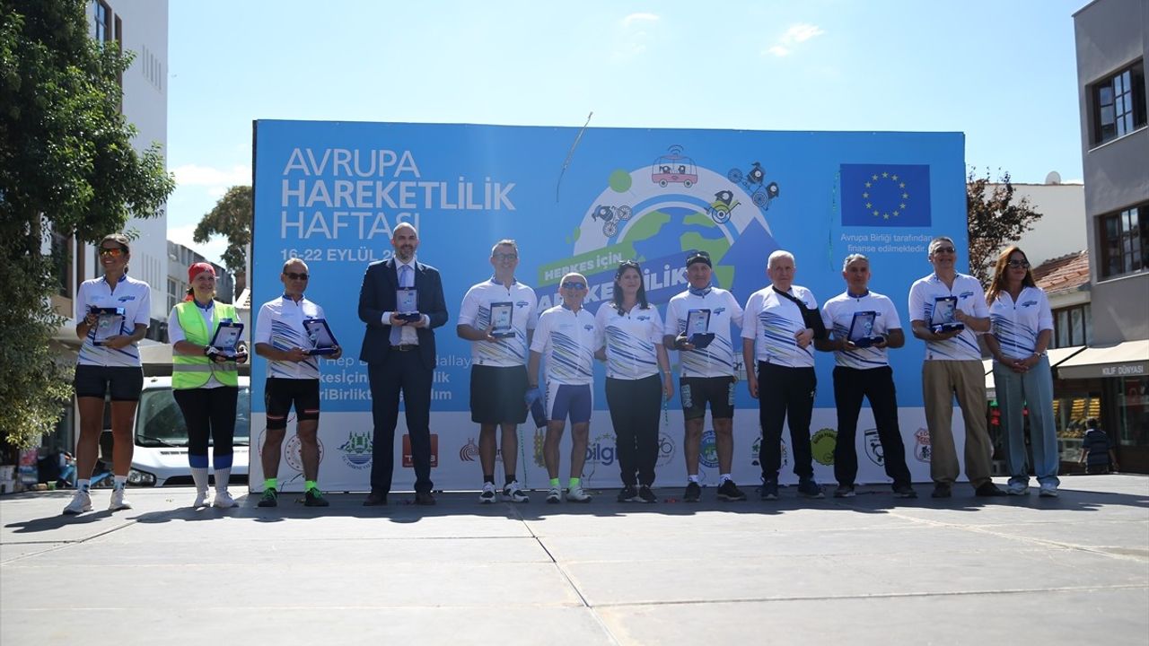 Edirne'de Uluslararası Bisiklet Festivali: Avrupa Hareketlilik Haftası'nda Yaklaşık 200 Pedal