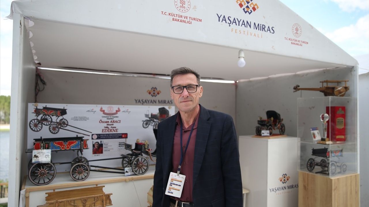 Edirne'de Yaşayan Miras Festivali Sürüyor: 33 Usta, 18 Edirneli