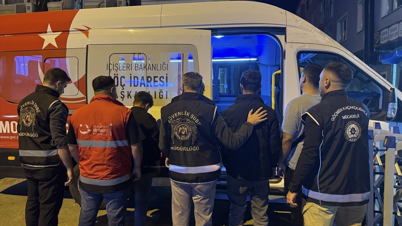 Edirne ve Kırklareli'de Göçmen Operasyonu: 19 Düzensiz Göçmen Yakalandı