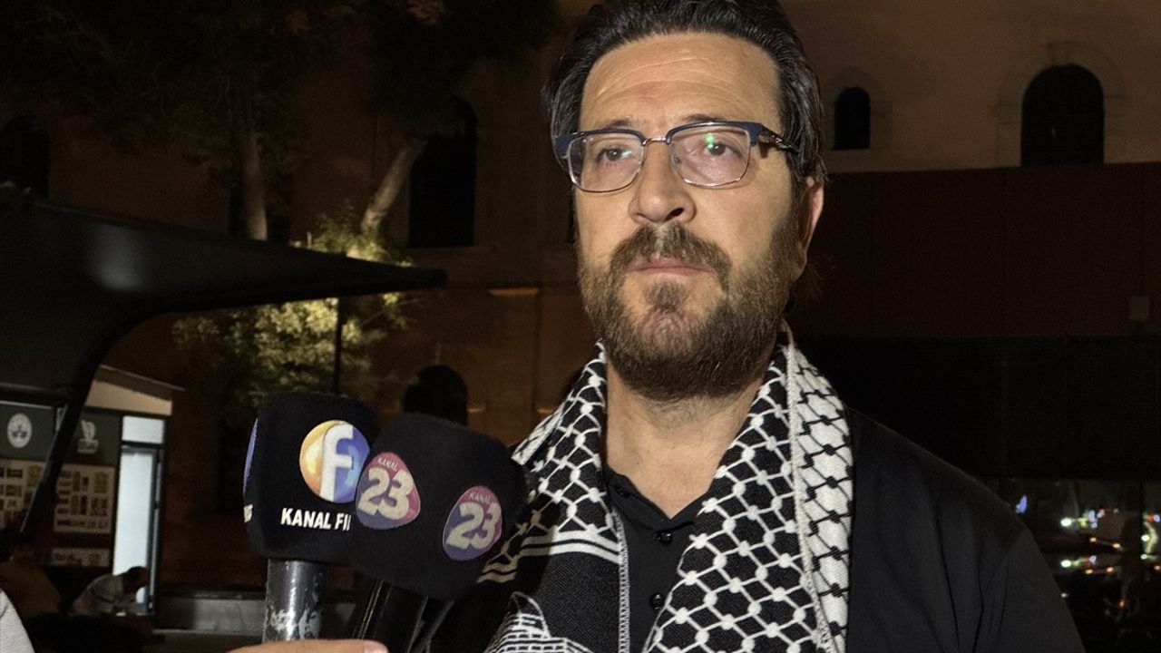 Elazığ'da Filistin'e Destek: Küresel Sumud Filosu İçin Buluşma