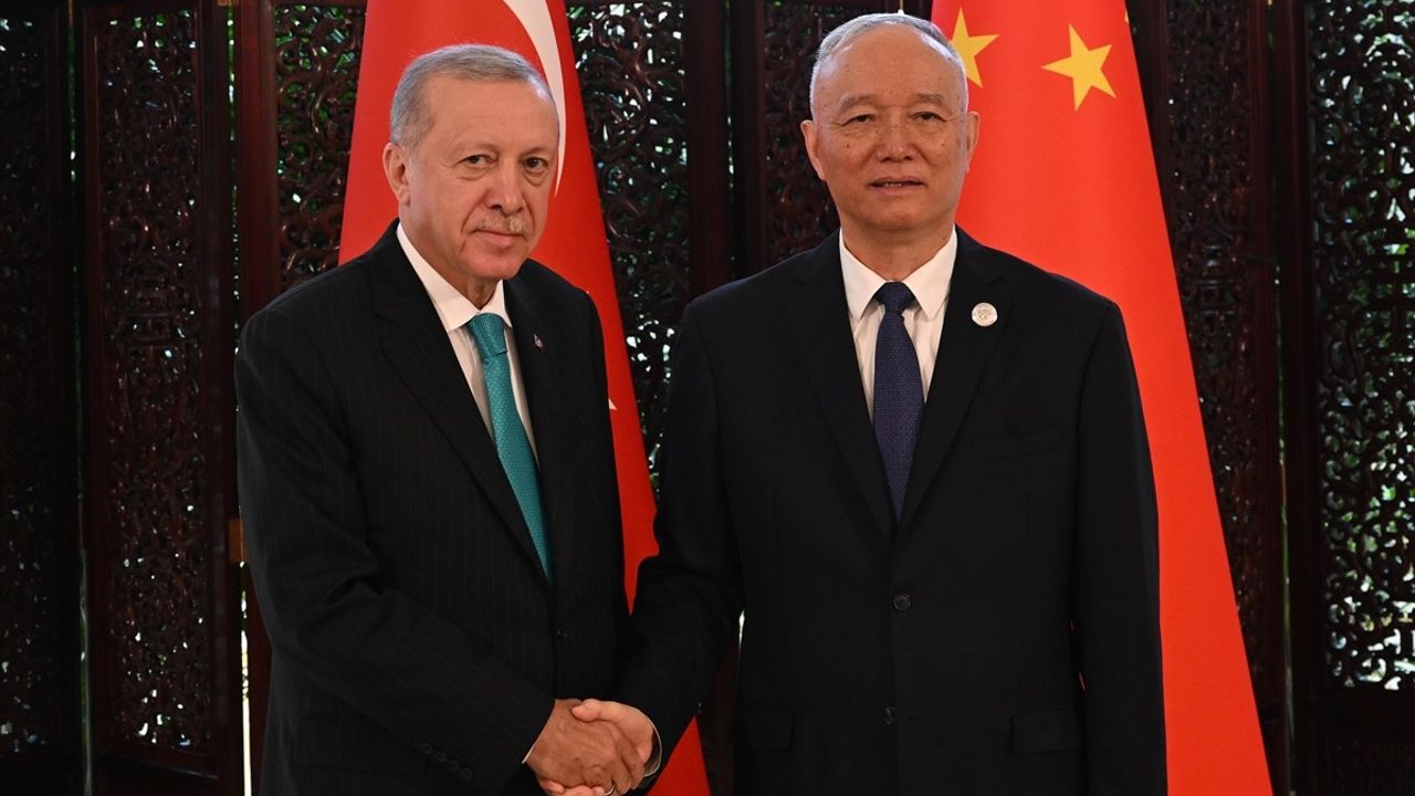 Erdoğan ile Say Tiencin'de Görüştü: Türkiye-Çin İşbirliğinde Hedef 50 Milyar Dolar