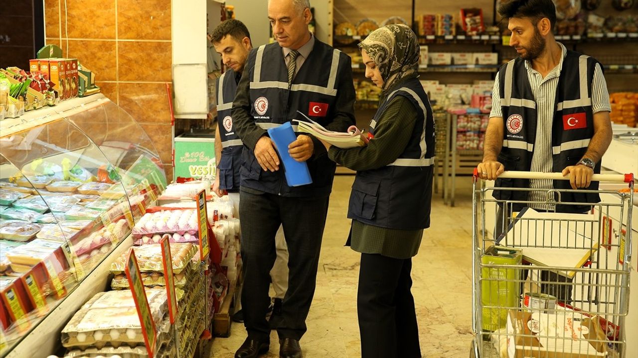 Erzurum'da Fahiş Fiyat ve Etiket Denetimi