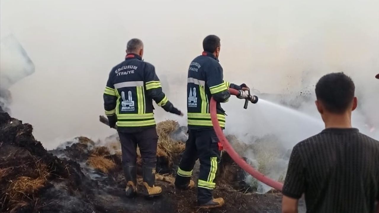Erzurum'da Kırsal Yangın: Narman'da 3 Ev Kullanılamaz Hale Geldi