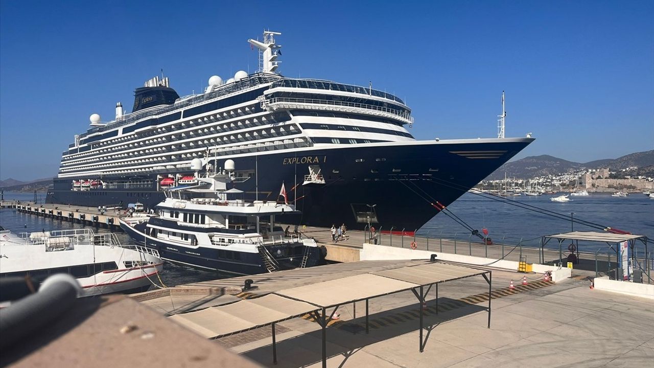 Explora I Bodrum'a 743 Yolcu Getirdi