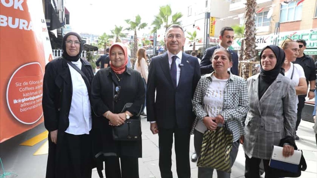 Fuat Oktay Sancaktepe'de: Türkiye Yüzyılı Buluşmalarıyla Esnaf ve Vatandaşla Buluştu