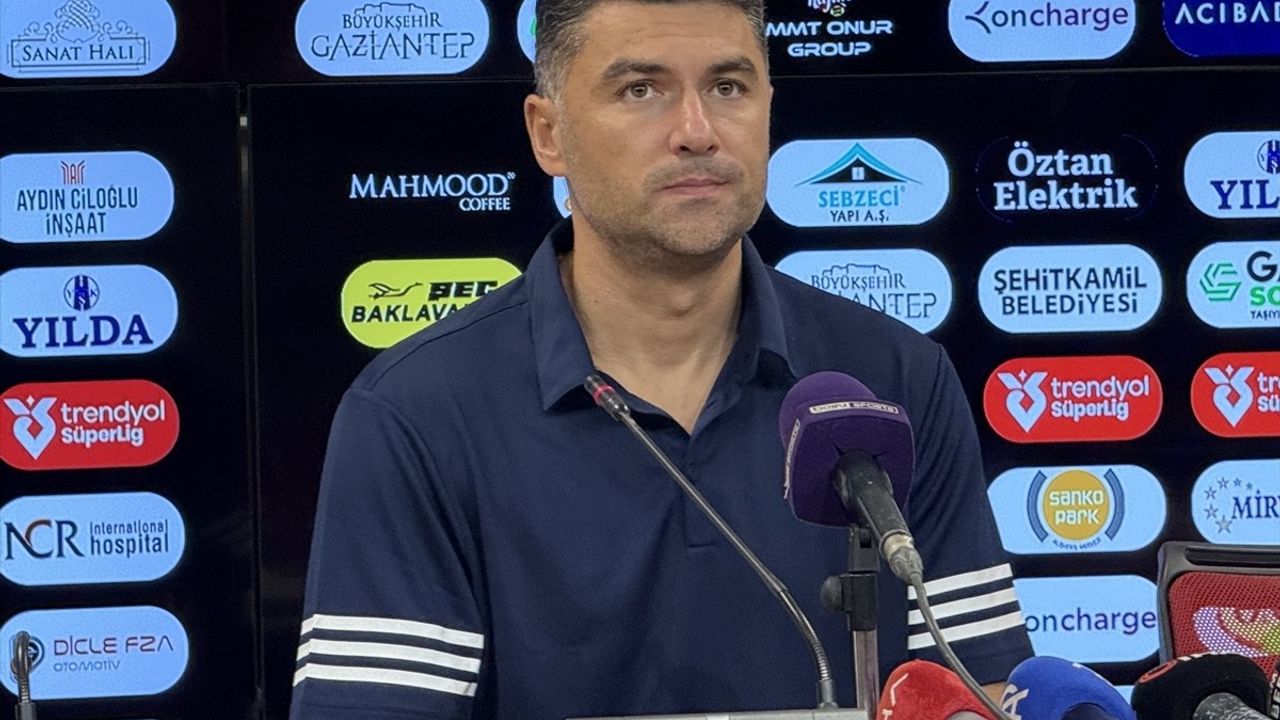 Gaziantep FK 2-0 Kocaelispor: Burak Yılmaz'dan 'İlk yarı 3-0' değerlendirmesi