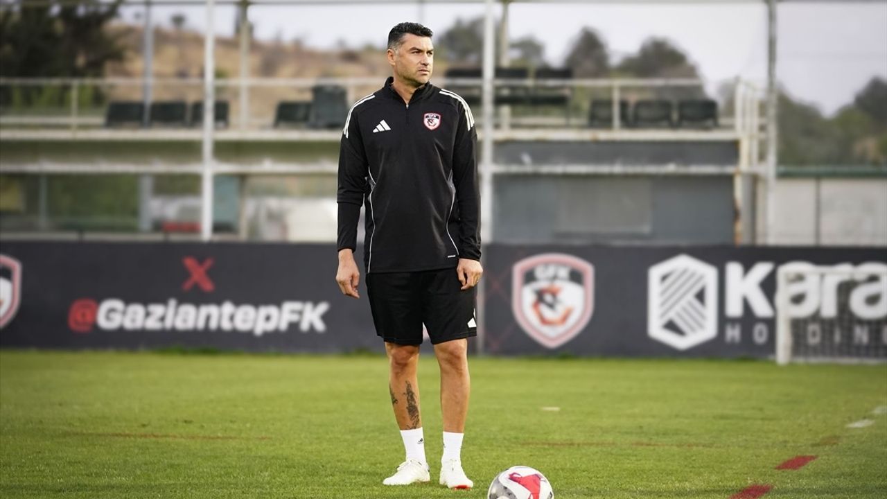 Gaziantep FK, 20 Eylül'deki Trabzonspor maçı için hazırlıklarını sürdürdü