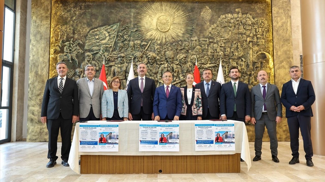 Gaziantep'te Kamu Personeline Uygun Ödemeli Konut Kampanyası Başladı