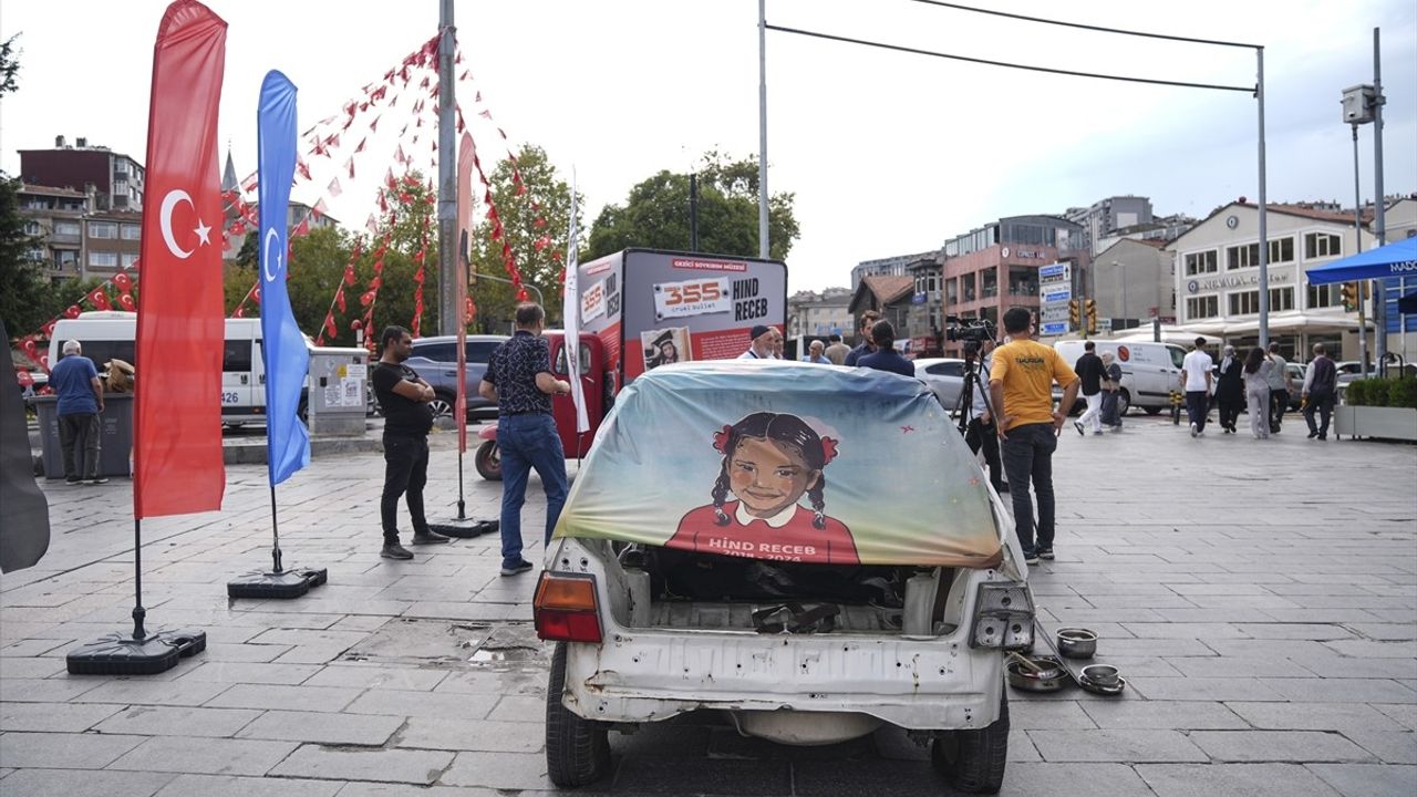 Gezici Soykırım Müzesi Eyüpsultan'da: Hind Rajab'ın Hikayesi