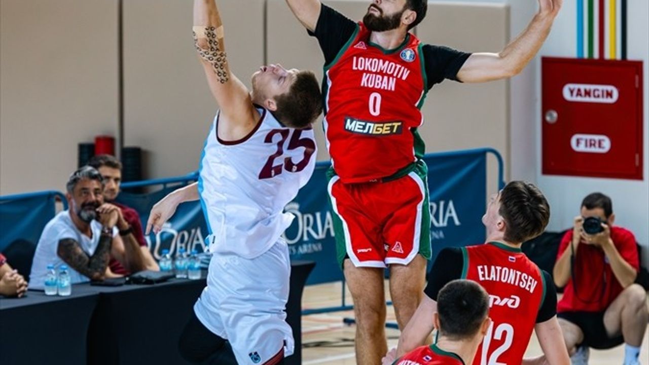 Gloria Pre-Season Games 2025: Lokomotiv Kuban Trabzonspor'u 83-75 Yendi