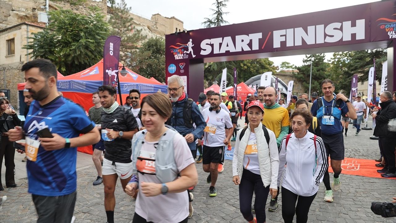 Gomeda Ultra Valley Trail Koşusu Nevşehir'de Başladı — 187 Sporcu Kapadokya'da