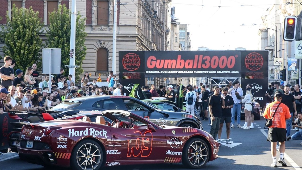 Gumball 3000 Belgrad'a Ulaştı: Lüks Rallinin Sırbistan Durağı