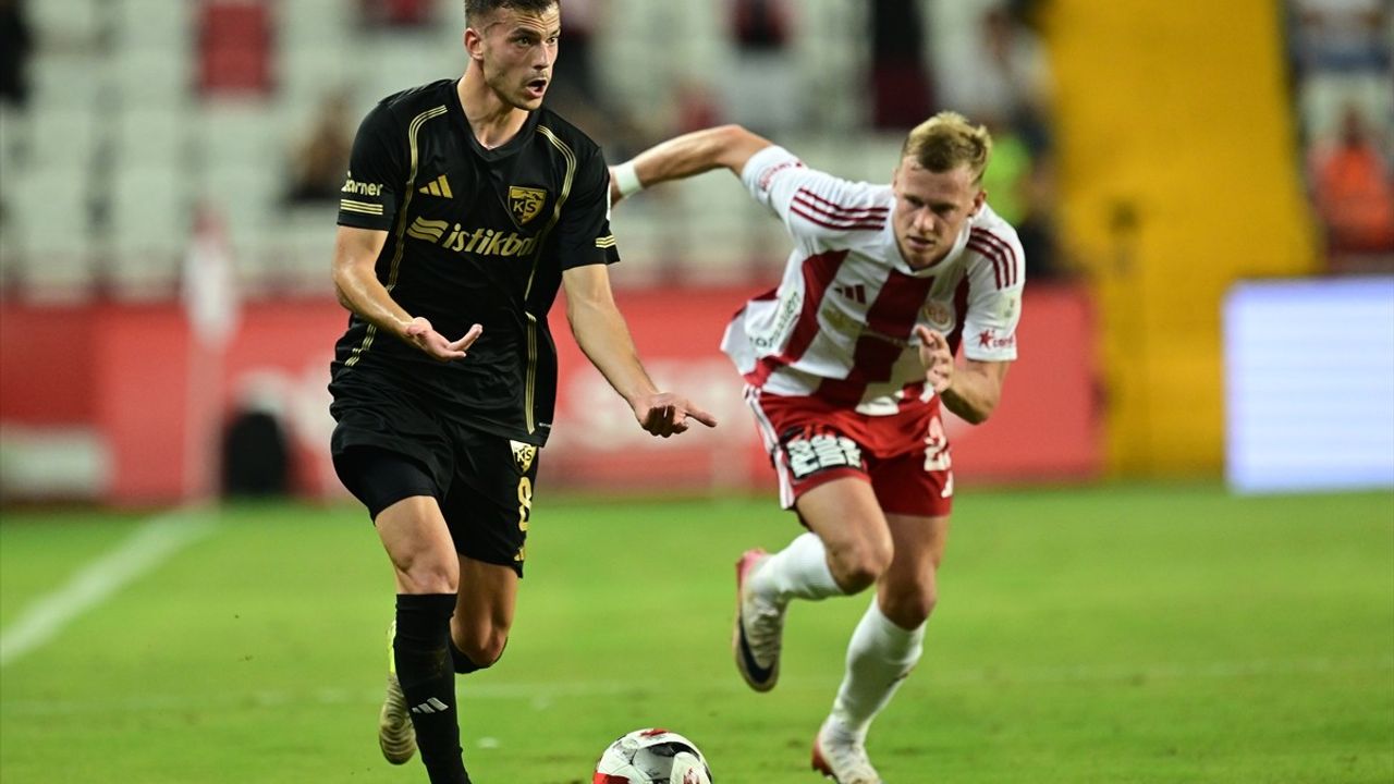 Hesap.com Antalyaspor 1-1 Zecorner Kayserispor | Trendyol Süper Lig 6. Hafta