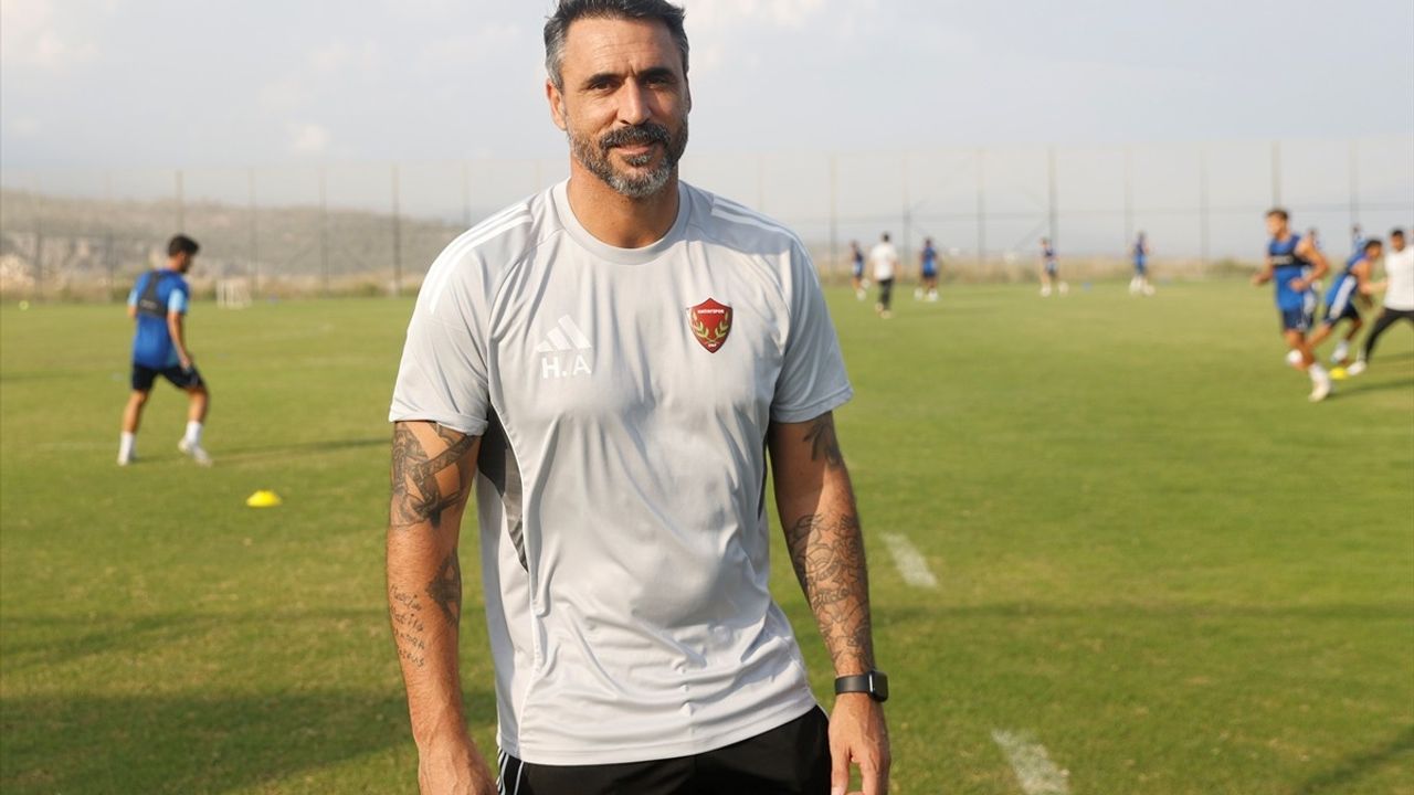 Hugo Almeida: Hatayspor'un Önceliği Kafaları Temizlemek, Hedef Şampiyonluk