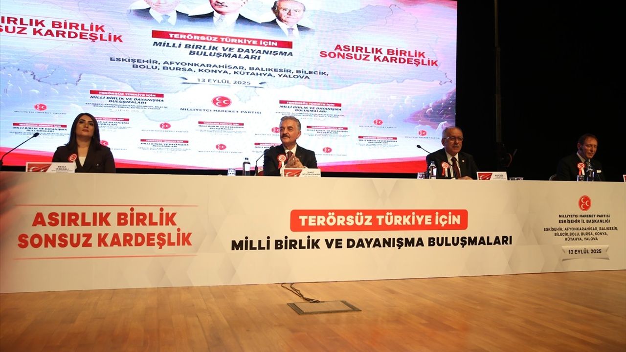 İsmet Büyükataman Eskişehir'de: 'Terörsüz Türkiye' Hedefi ve 1 Ekim Dönemi