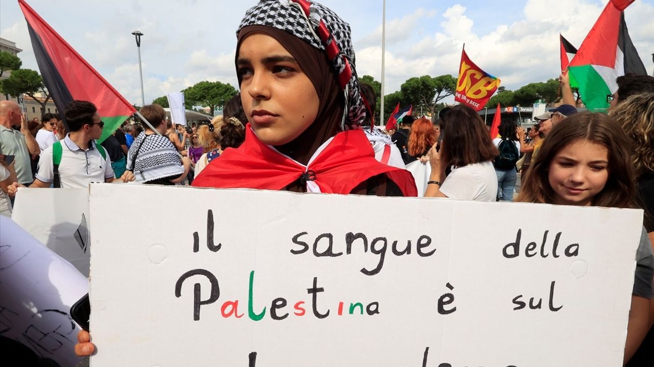 İtalya genelinde Gazze için genel grev: Onbinler sokakta, bazı kentlerde çatışma