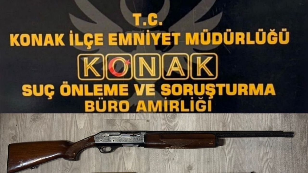 İzmir Konak'ta Uyuşturucu ve Silah Operasyonu: 2 Tutuklama