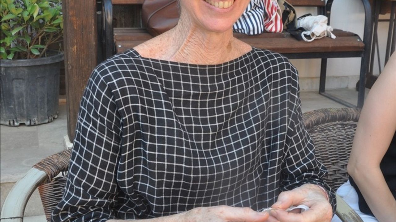 İzmir Ödemiş'te İğne Oyası Atölyesi: 15 Yabancı Konuğa Tanıtıldı