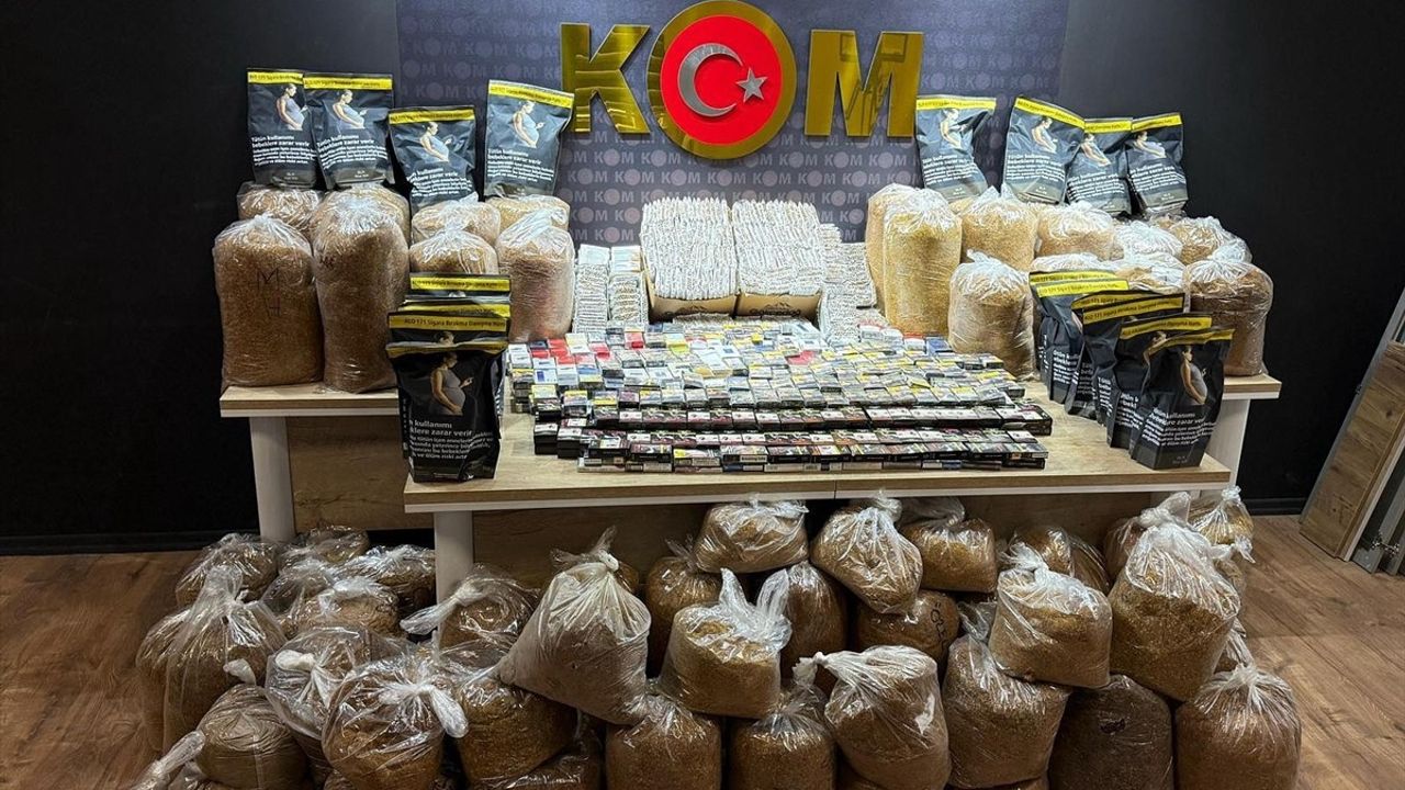 Kahramanmaraş'ta Kaçakçılık Operasyonu: 11 Şüpheli Gözaltında