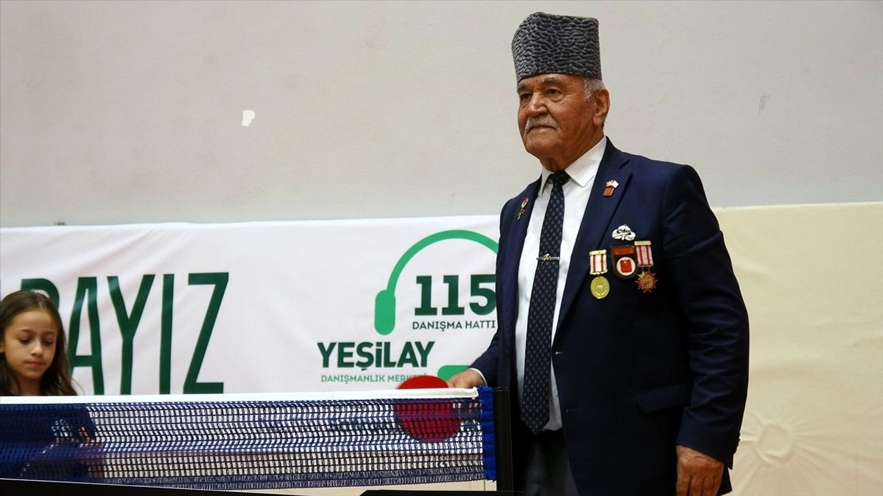 Karabük'te Gaziler ve Öğrenciler 19 Eylül'de Sporla Buluştu