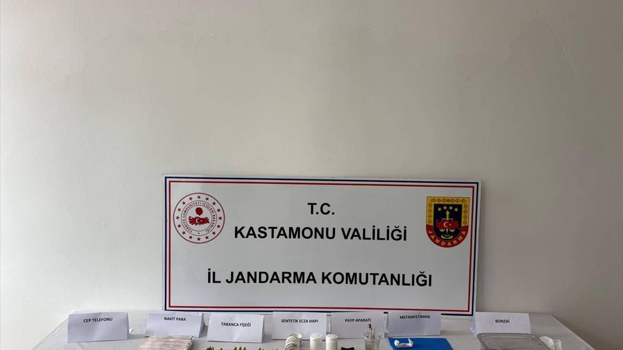 Kastamonu'da uyuşturucu operasyonunda 5 kişi tutuklandı