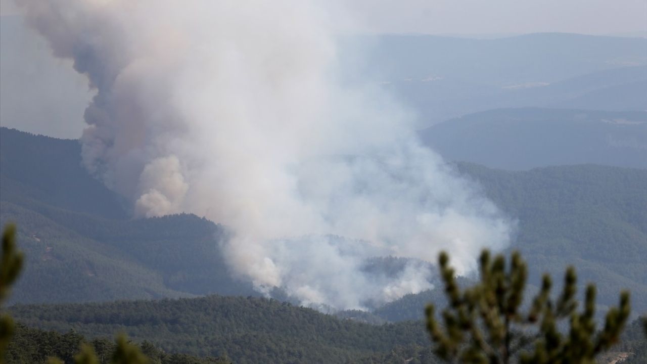 Kastamonu-Karabük sınırında ikinci orman yangını: Araç'ta 5 yerleşim yeri boşaltıldı