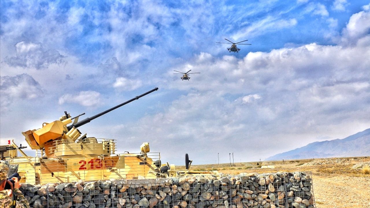 Kırgızistan'da KGAÖ "Rubej-2025" Hızlı Mukabele Tatbikatı