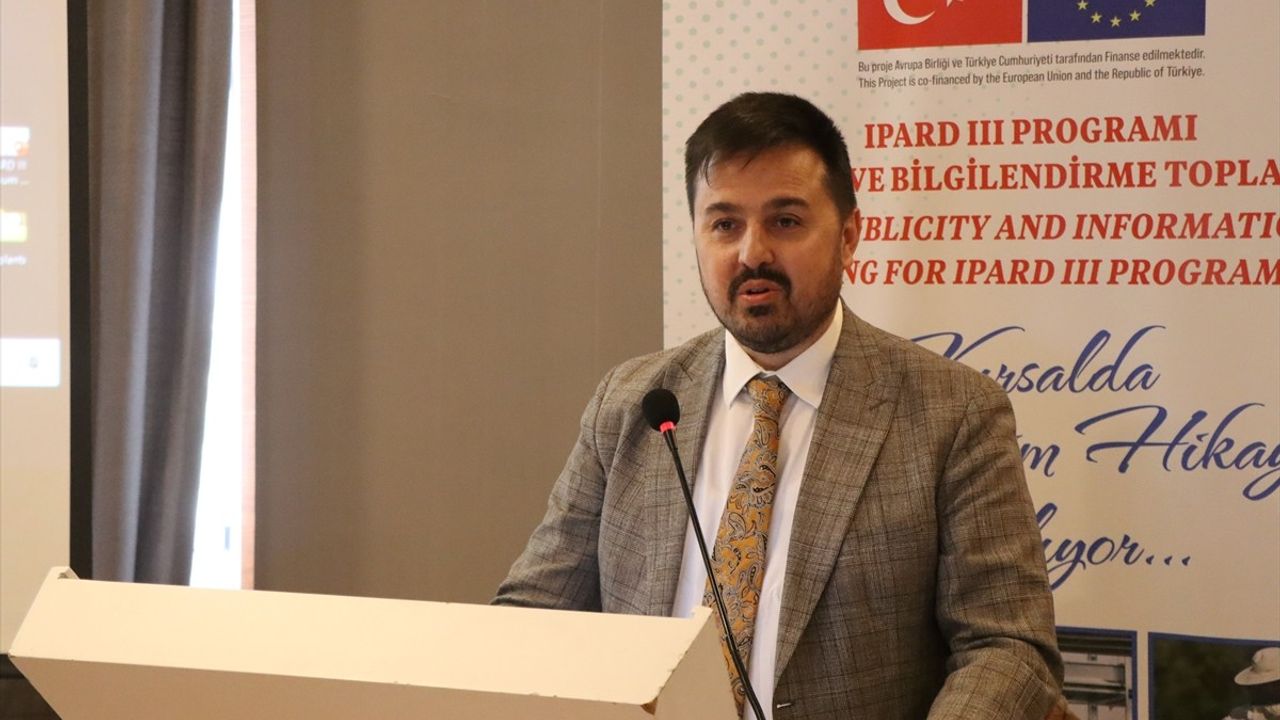 Kırklareli'de IPARD III Tanıtımı: TKDK Başkanı Antalyalı'dan 74 Milyar Dolar Vurgusu
