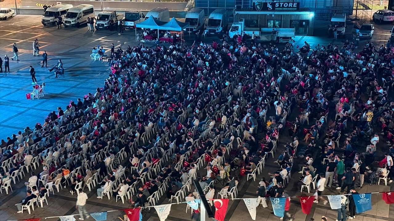 Kocaeli'de EuroBasket 2025 Finali Dev Ekrandan İzlendi