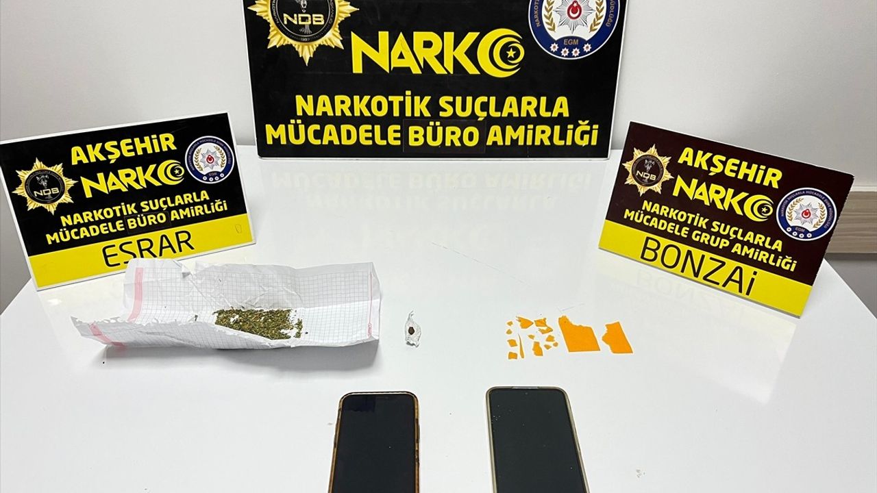 Konya Akşehir'de Uyuşturucu Operasyonu: 2 Şüpheli Tutuklandı