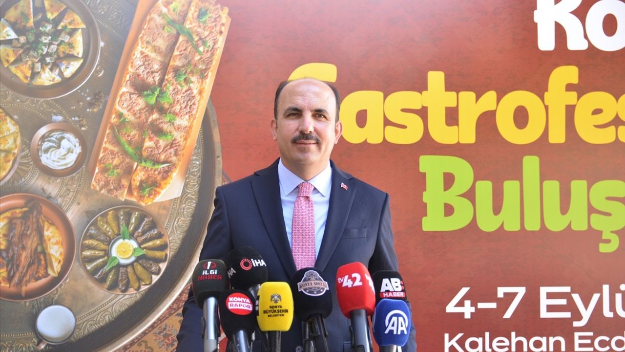 Konya GastroFest Başlıyor: 4-7 Eylül'de Kalehan'da