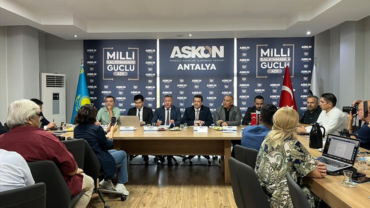 Kuat Kanafeyev Türk İş İnsanlarını Kazakistan'a Yatırıma Davet Etti