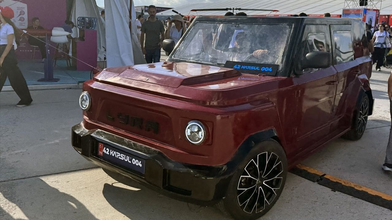 Lyra: Konya Teknik Üniversitesi'nin 100 km Menzilli Elektrikli Aracı TEKNOFEST'te