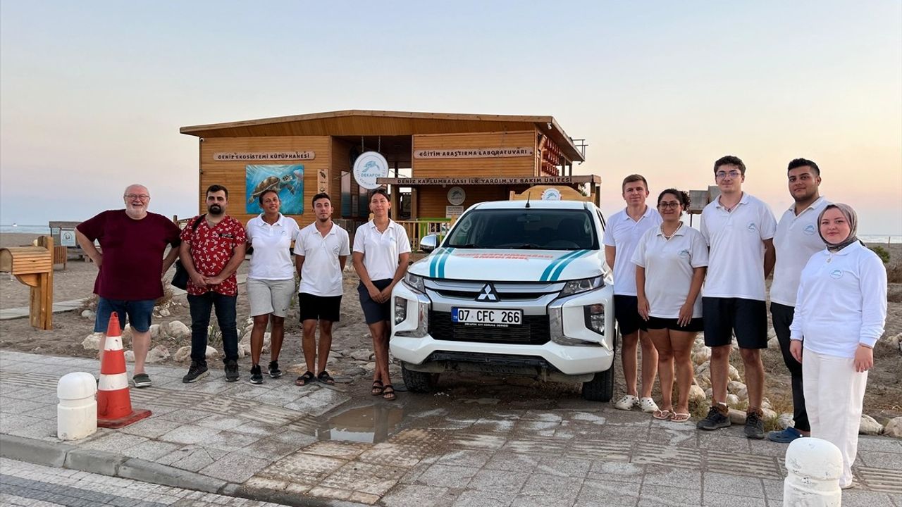 Manavgat'ta Deniz Kaplumbağası Ambulansı Hizmete Giriyor