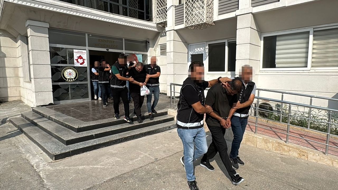 Mersin'de 3 milyon 542 bin uyuşturucu hap ele geçirildi, 8 zanlı yakalandı