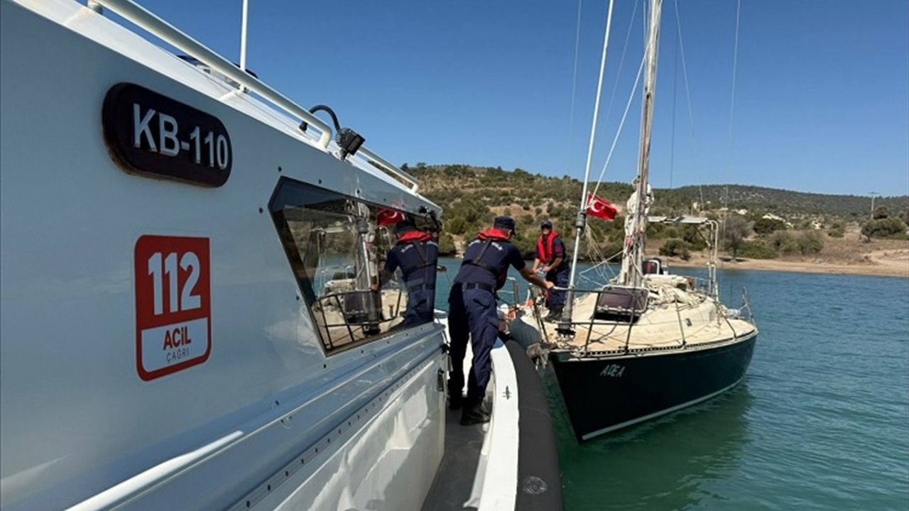 Muğla'da 56 Düzensiz Göçmen Yelkenlide Yakalandı, 4 Şüpheli Gözaltında