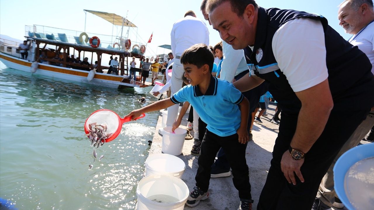 Muğla Milas'ta 160 Bin Balık Yavrusu Denize Bırakıldı