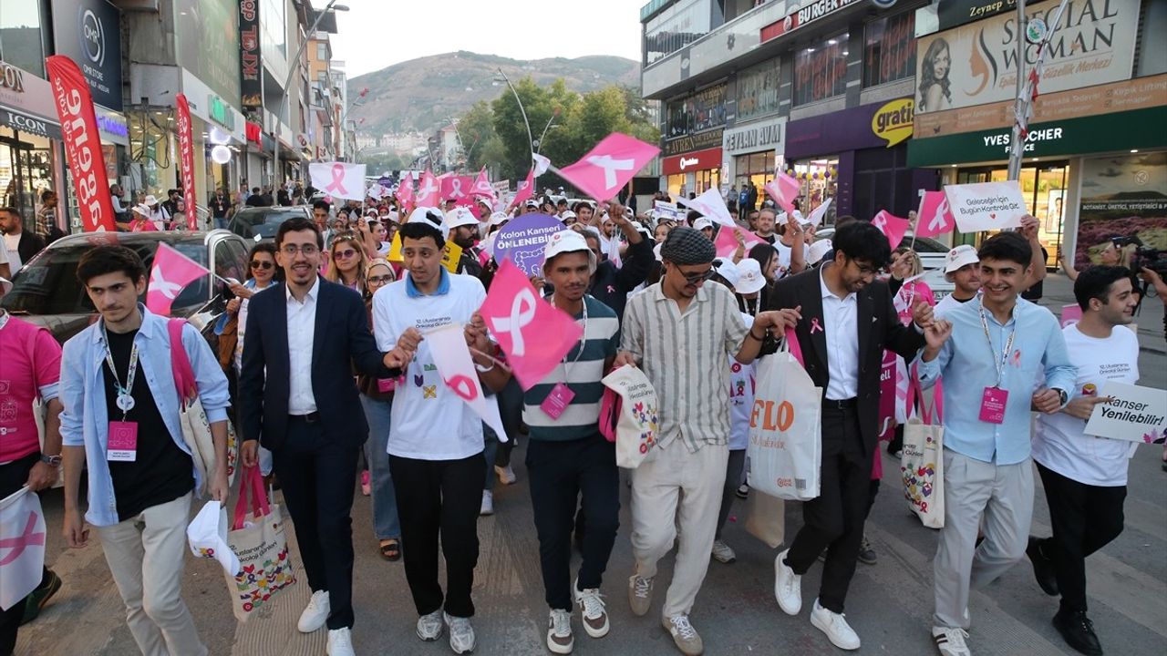 Muş'ta Kanser Farkındalığı Yürüyüşü — 12. Uluslararası Onkoloji Günleri