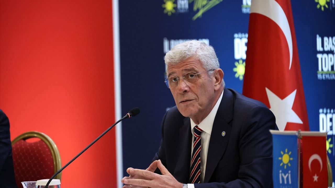 Müsavat Dervişoğlu, İYİ Parti İl Başkanları Toplantısına Başkanlık Etti