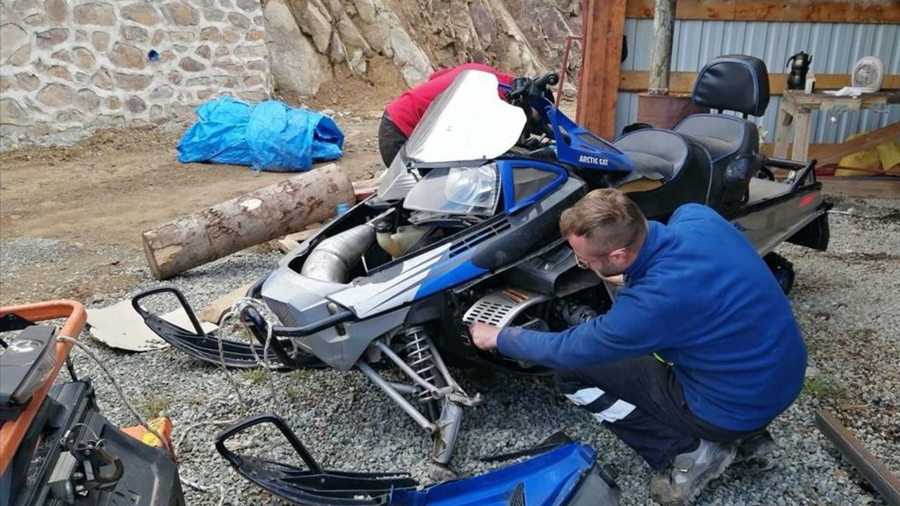 Ordu Çambaşı Kayak Merkezi'nde Yeni Sezon Hazırlıkları Başladı