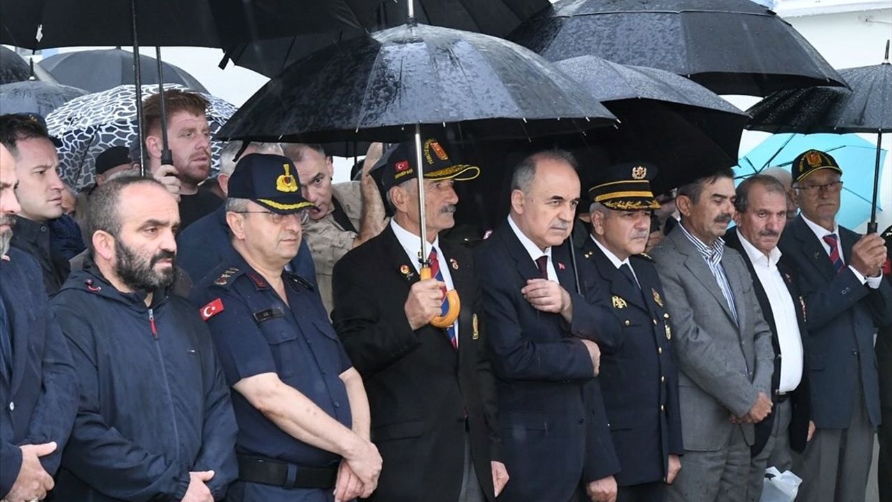 Ordu'da Kıbrıs Gazisi Ünal Aktürk Son Yolculuğuna Uğurlandı