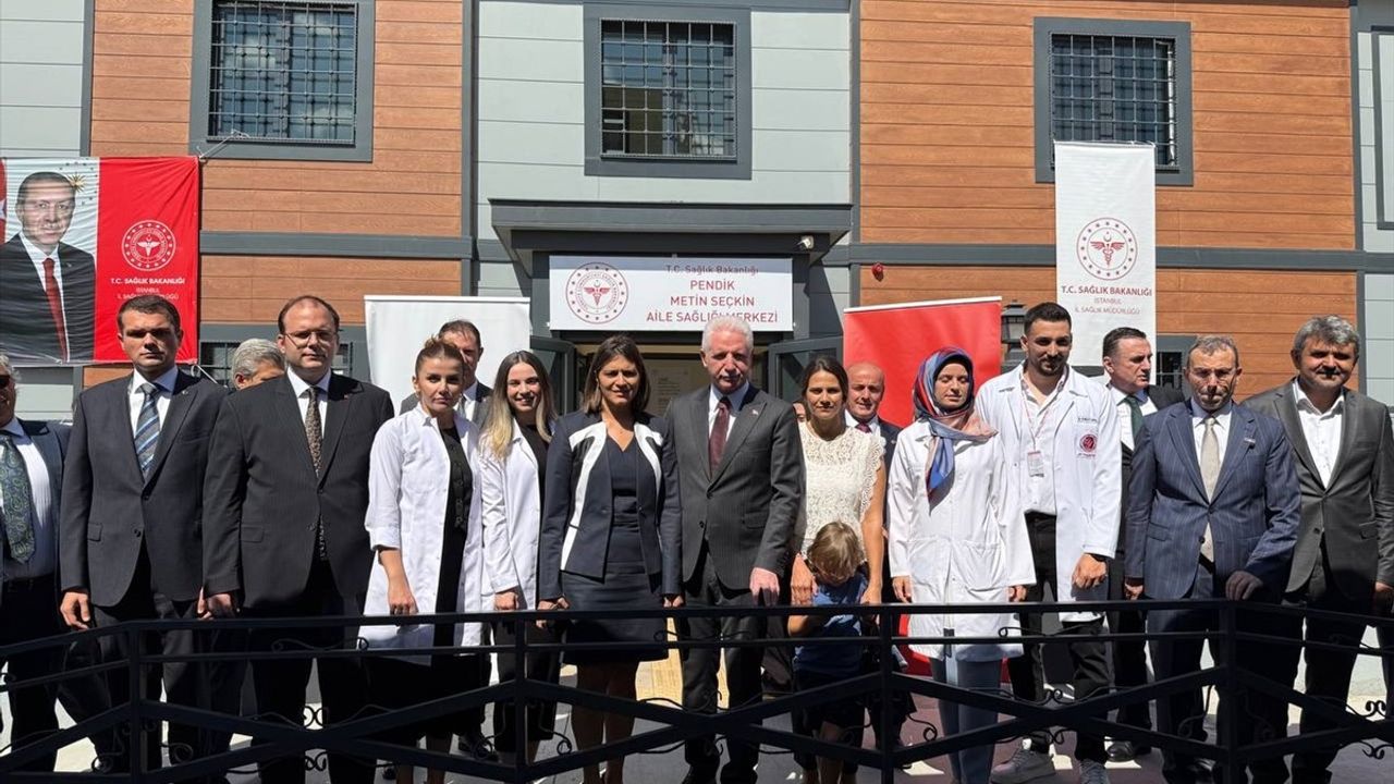 Pendik'te Metin Seçkin Aile Sağlığı Merkezi hizmete açıldı