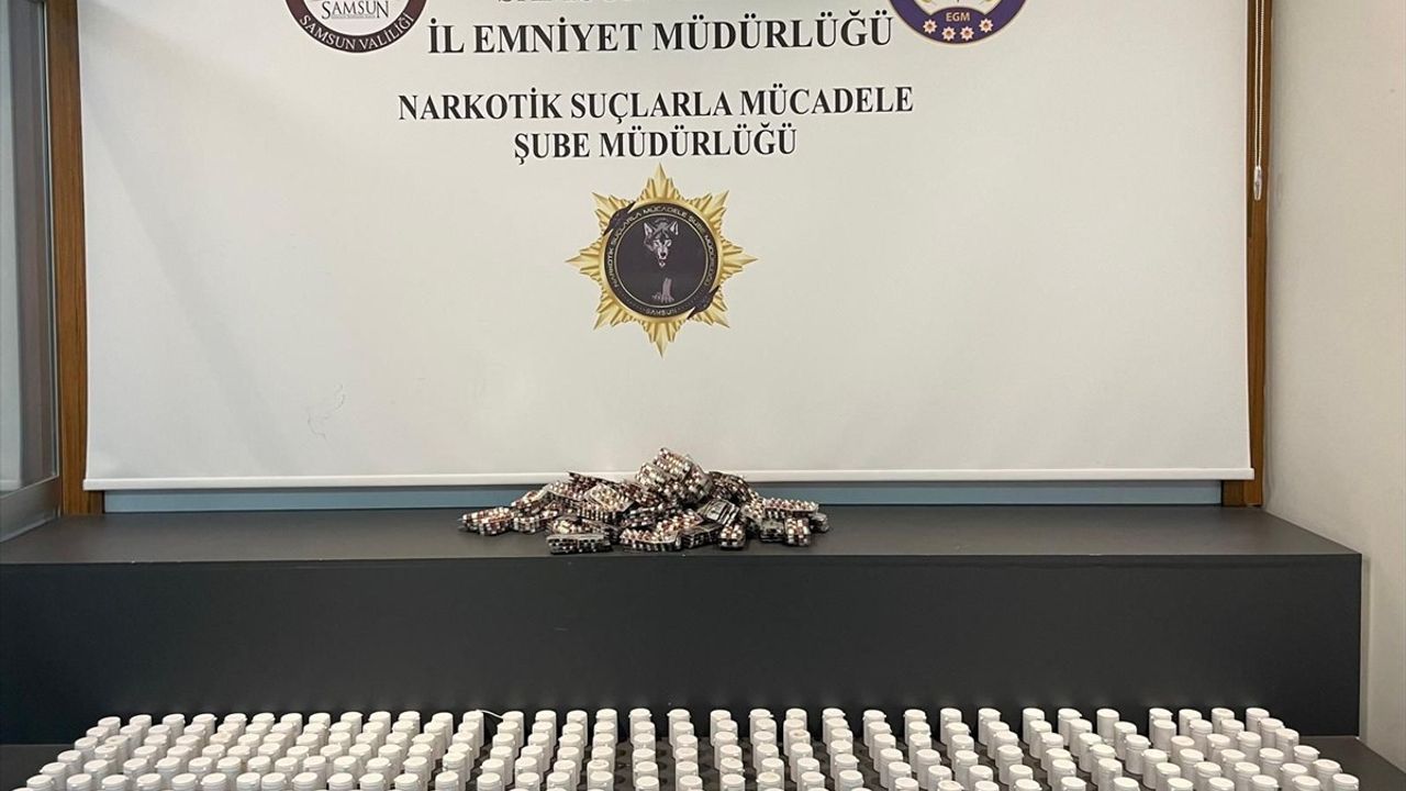 Samsun'da 15.908 Uyuşturucu Hap Çuvallarda Gizlenmiş Bulundu