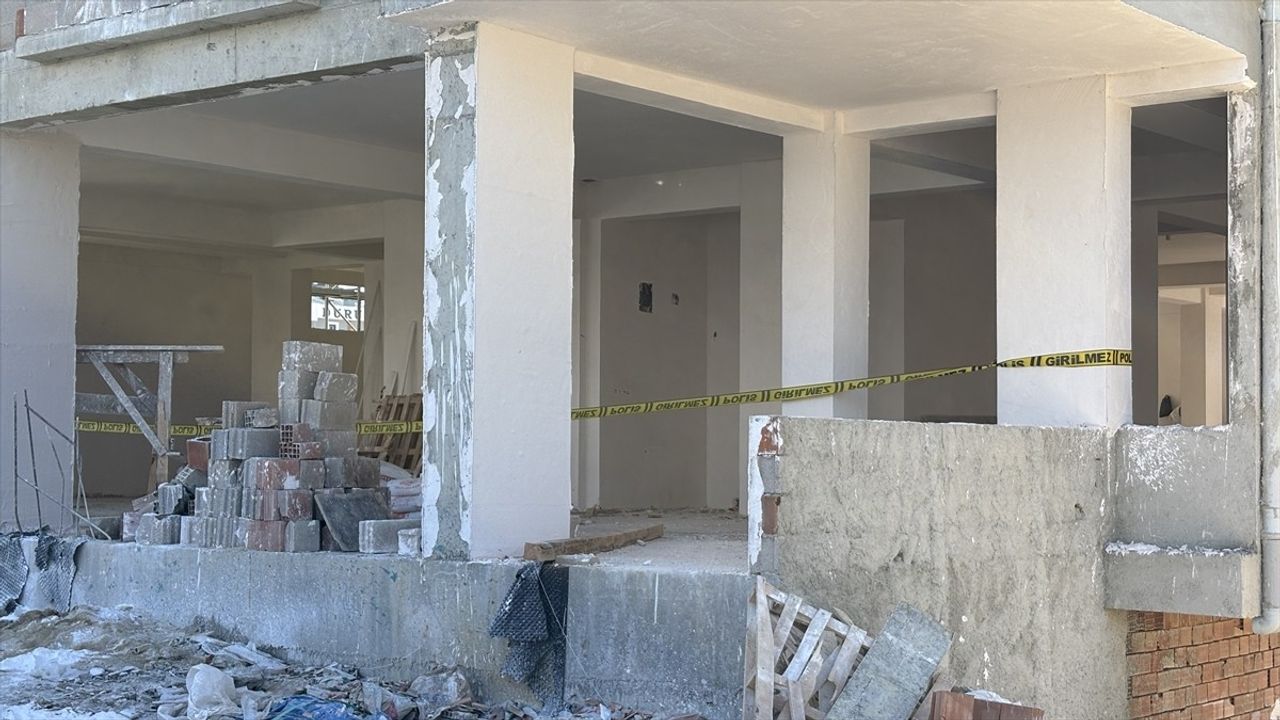 Samsun'da inşaatta asansör boşluğuna düşen sıva ustası öldü