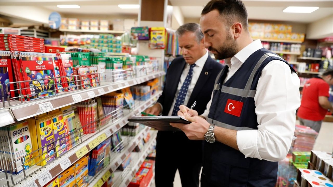 Samsun'da Kırtasiye Denetimi: Okul Ürünlerinde Fiyat ve Güvenlik Kontrolü
