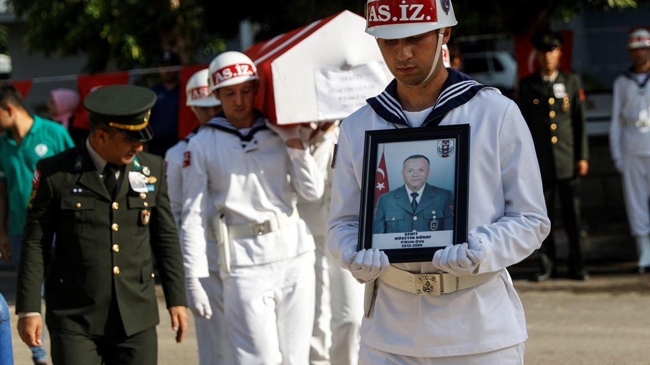 Şehit Piyade Uzman Çavuş Hüseyin Günay Mersin'de Defnedildi