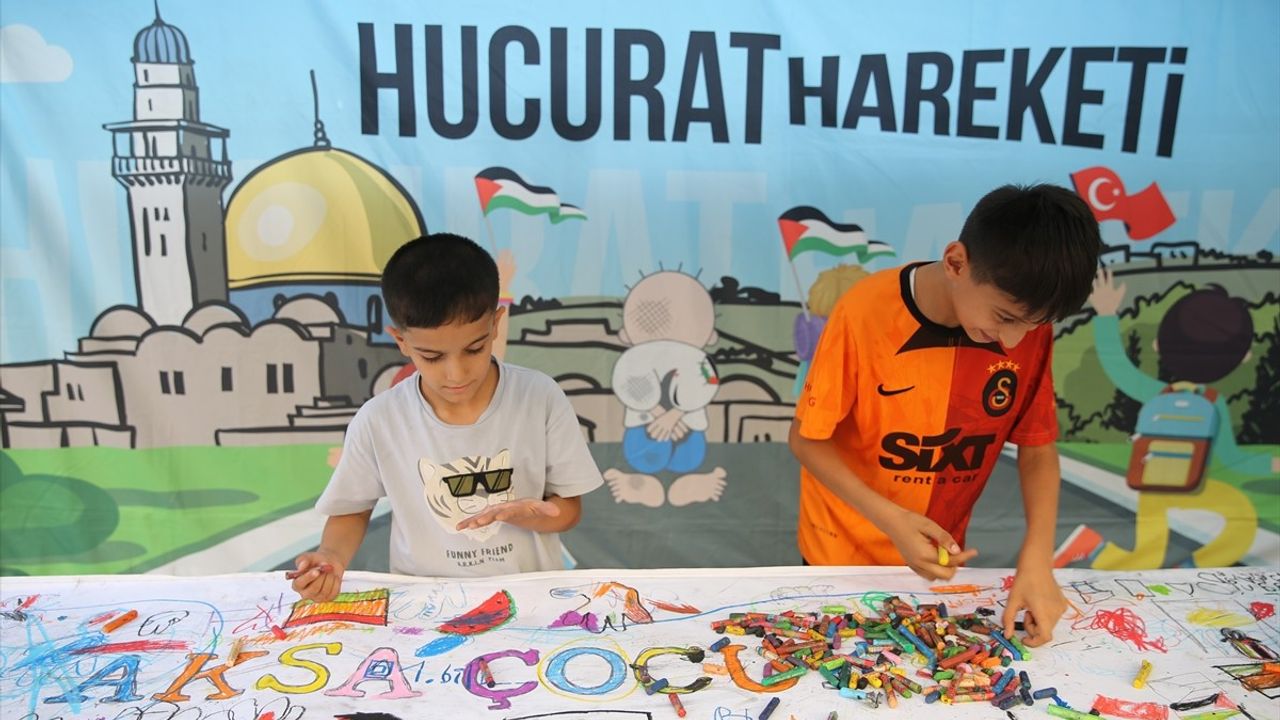 Siirt'te Eyüp Güzel'den Gazze Sergisi: İsrail Saldırılarına Tepki