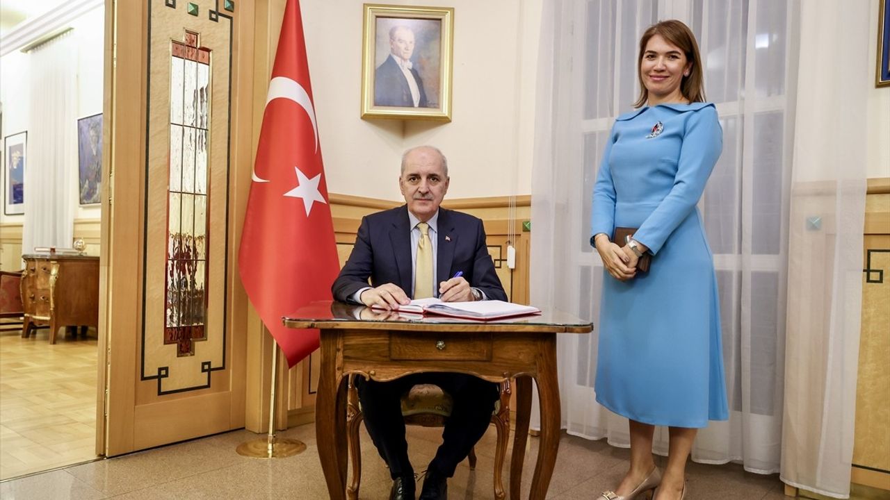 TBMM Başkanı Kurtulmuş, Budapeşte Büyükelçiliği'ni Ziyaret Etti