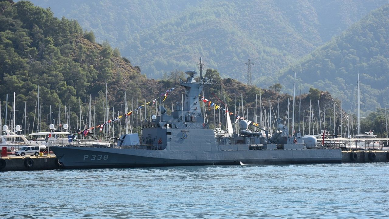 TCG Bora Hücumbotu Marmaris'te Ziyarete Açıldı