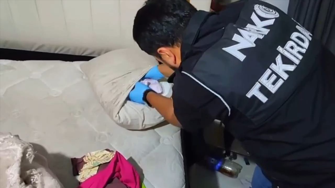 Tekirdağ Çorlu'da Helikopter ve Dron Destekli Asayiş Uygulaması: 900 Polisle Denetim